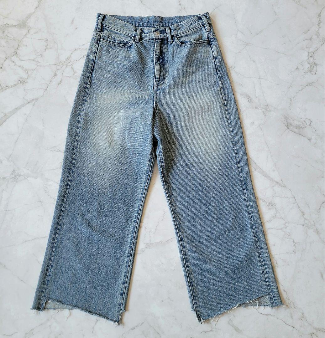 【L'Appartement】アパルトモン 2021SS ワイドデニムバンツ