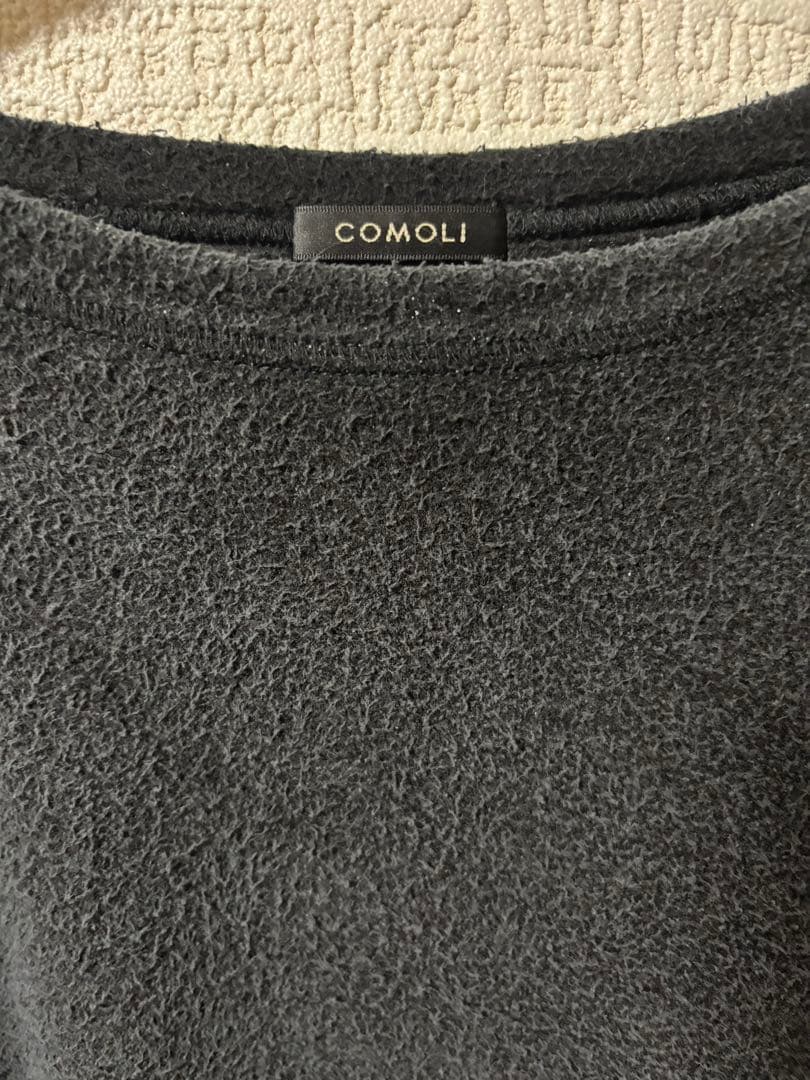 comoli 25aw フリース　クルーネック　サイズ3