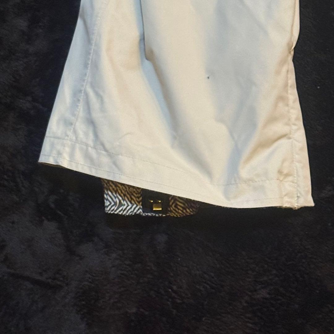 クイックシルバー　QUIKSILVER スノボウェア パンツ 防水1万 白 M