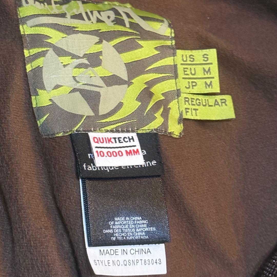 クイックシルバー　QUIKSILVER スノボウェア パンツ 防水1万 白 M