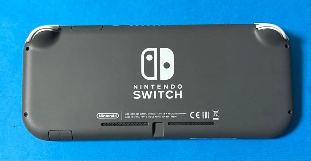 Nintendo Switch Lite グレー本体　箱付き 【動作確認済】