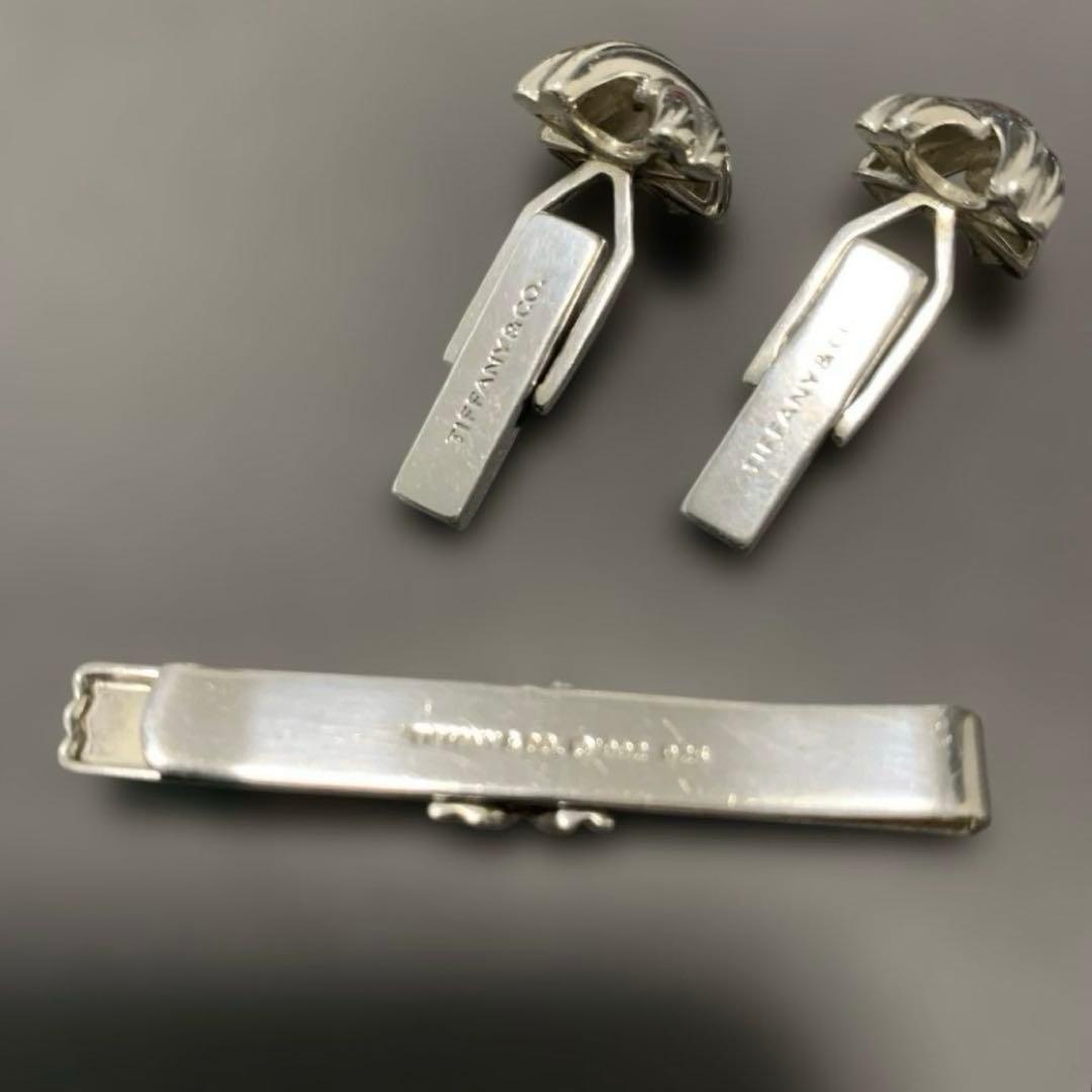 Tiffany & Co. シグネチャークロスカフリンクス &タイクリップ