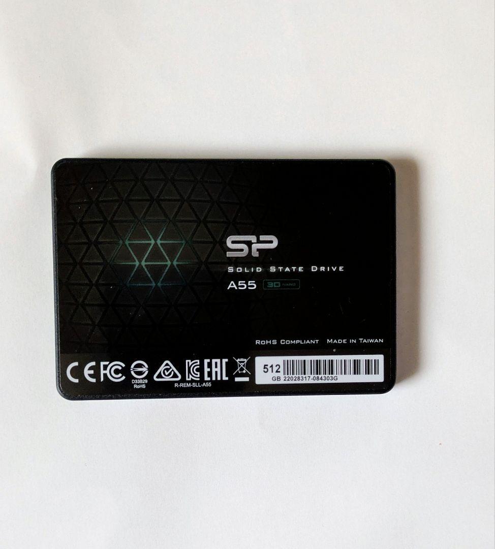 SP A55 512GB 2.5インチSSD SATA