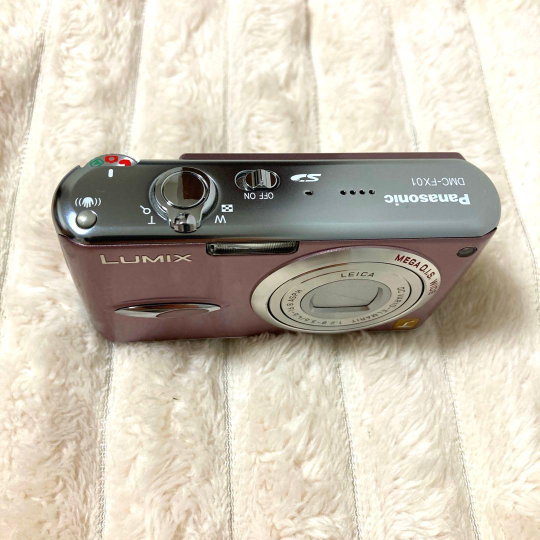LUMIX DMC-FX01 ピンク コンパクトデジタルカメラ