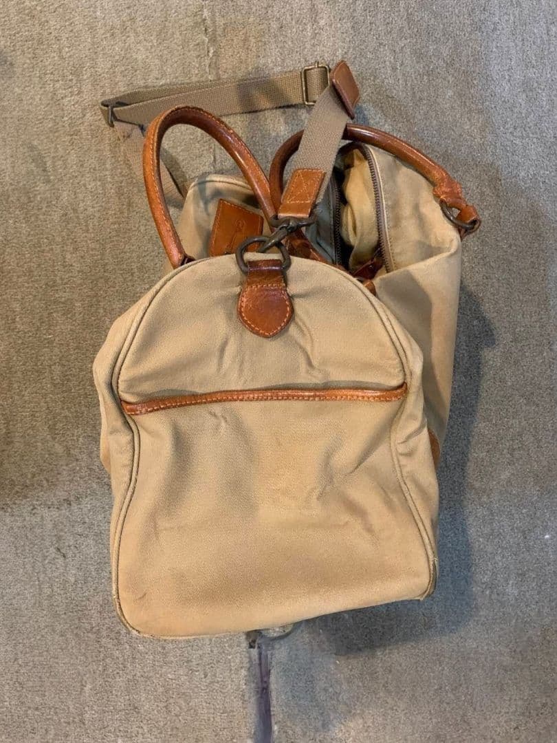獅子舞POLO RALPH LAUREN キャンバス ボストンバッグ