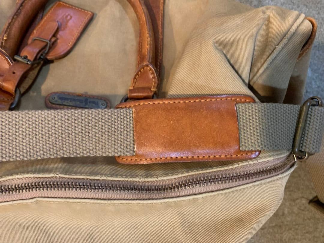 獅子舞POLO RALPH LAUREN キャンバス ボストンバッグ