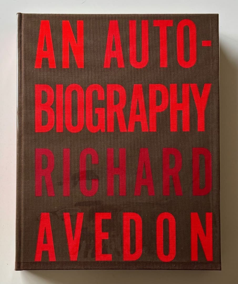 AN AUTO-BIOGRAPHY RICHARD AVEDON 外箱付き美品