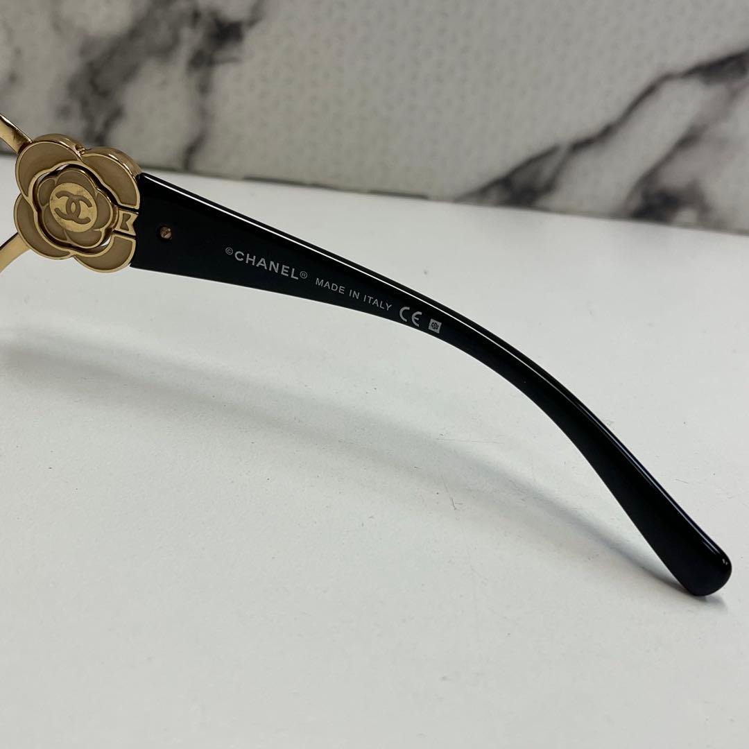 ふ*ん様 CHANEL サングラス 4146-B フラワーモチーフ 【11677