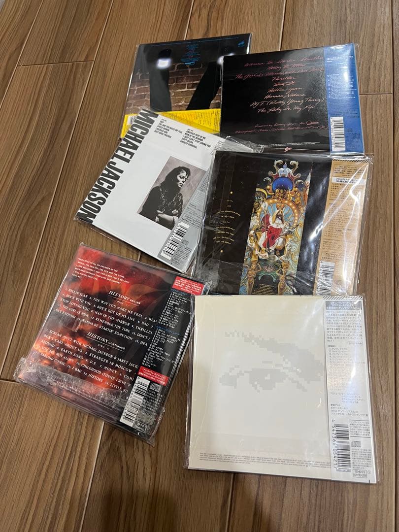 マイケル•ジャクソン／紙ジャケットCD⭐︎6点セット⭐︎
