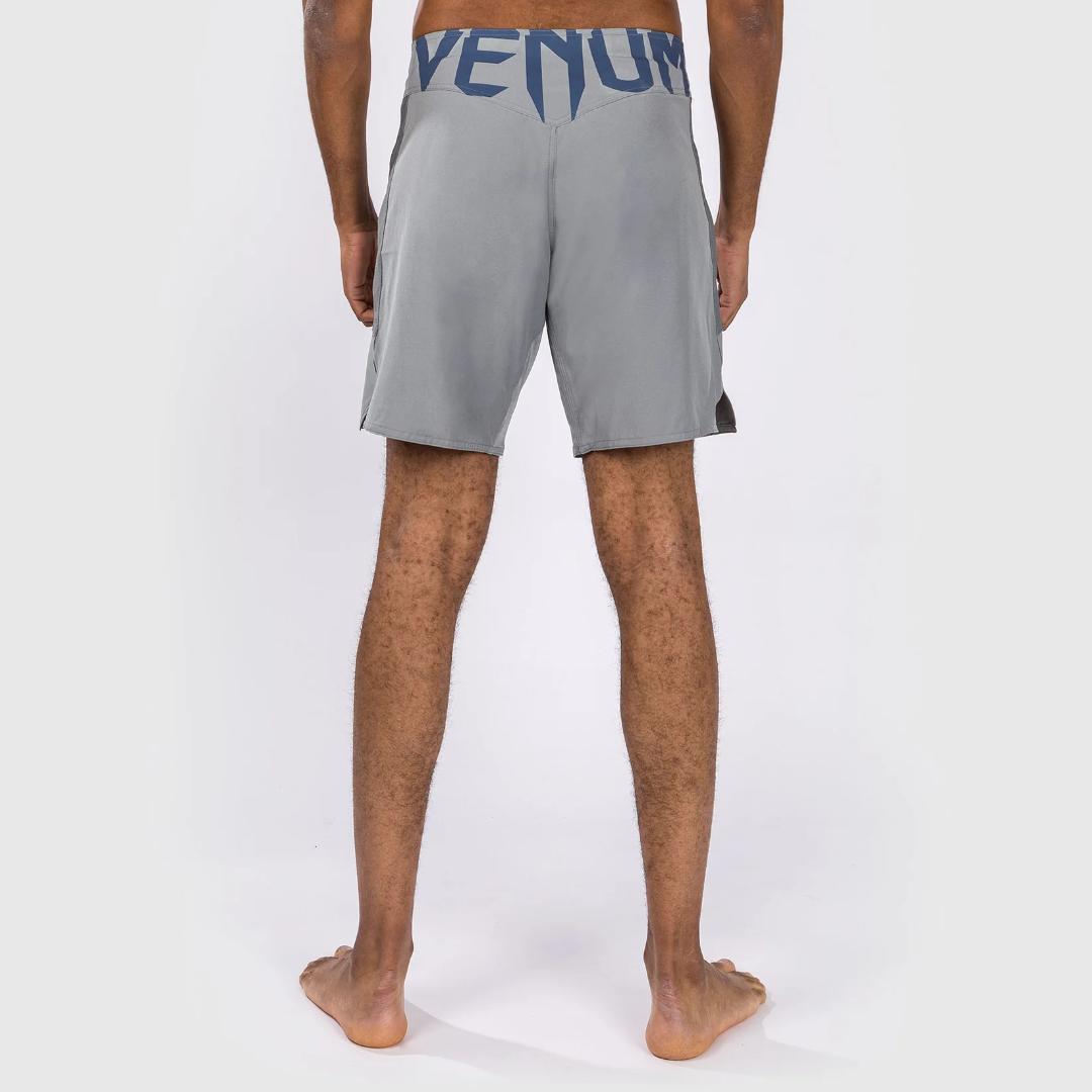 【未使用】Venum ファイトショーツ グレー／ブルー 海外S（日本M〜L）
