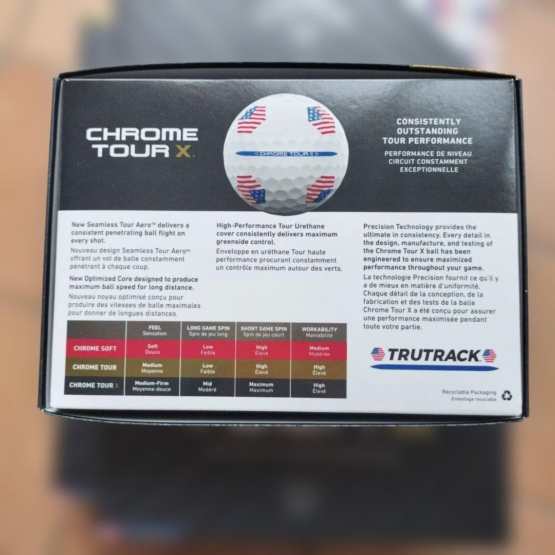 キャロウェイゴルフボール CHROMETOUR X 24TRUTRACK USA