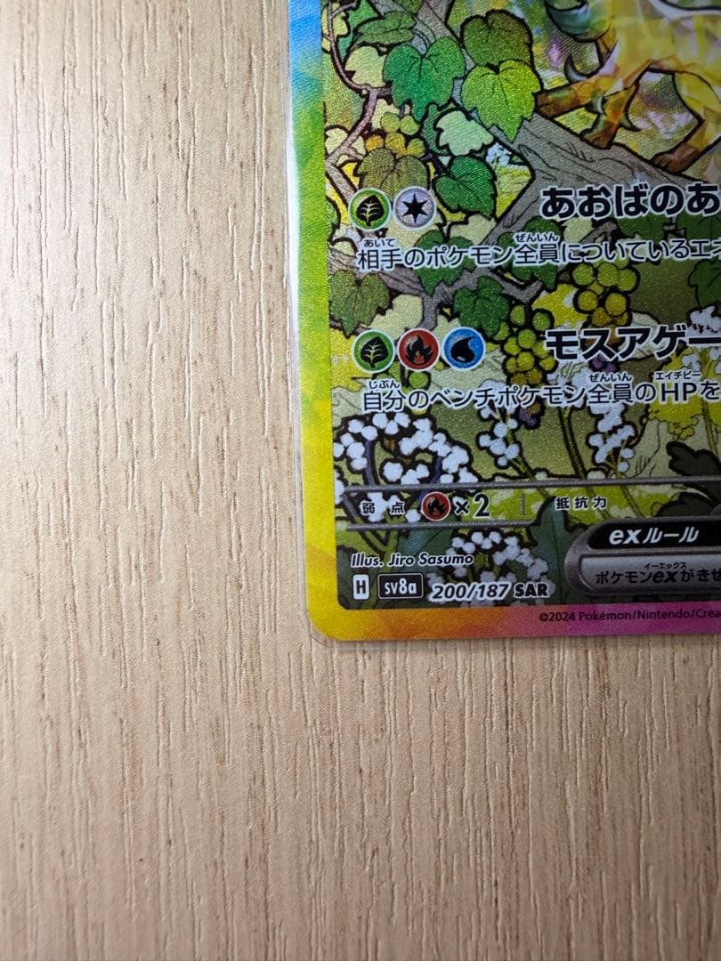 リーフィアex SAR テラスタルフェスex