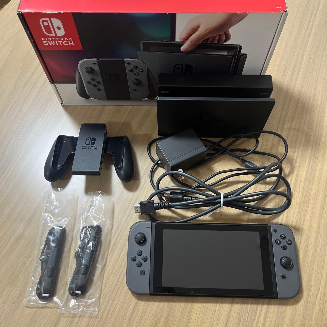 【美品】Nintendo Switch 2018年製 本体 グレー
