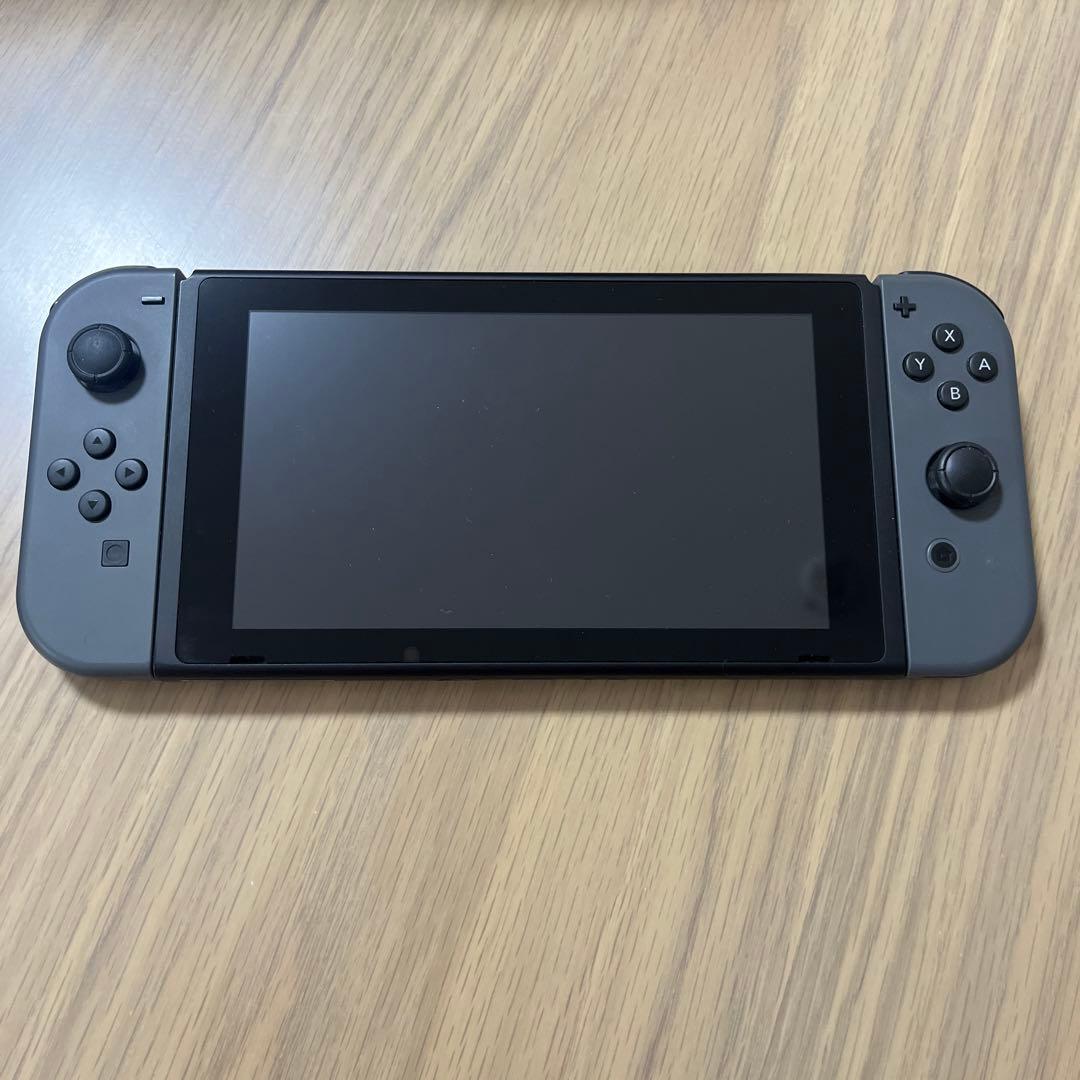 【美品】Nintendo Switch 2018年製 本体 グレー