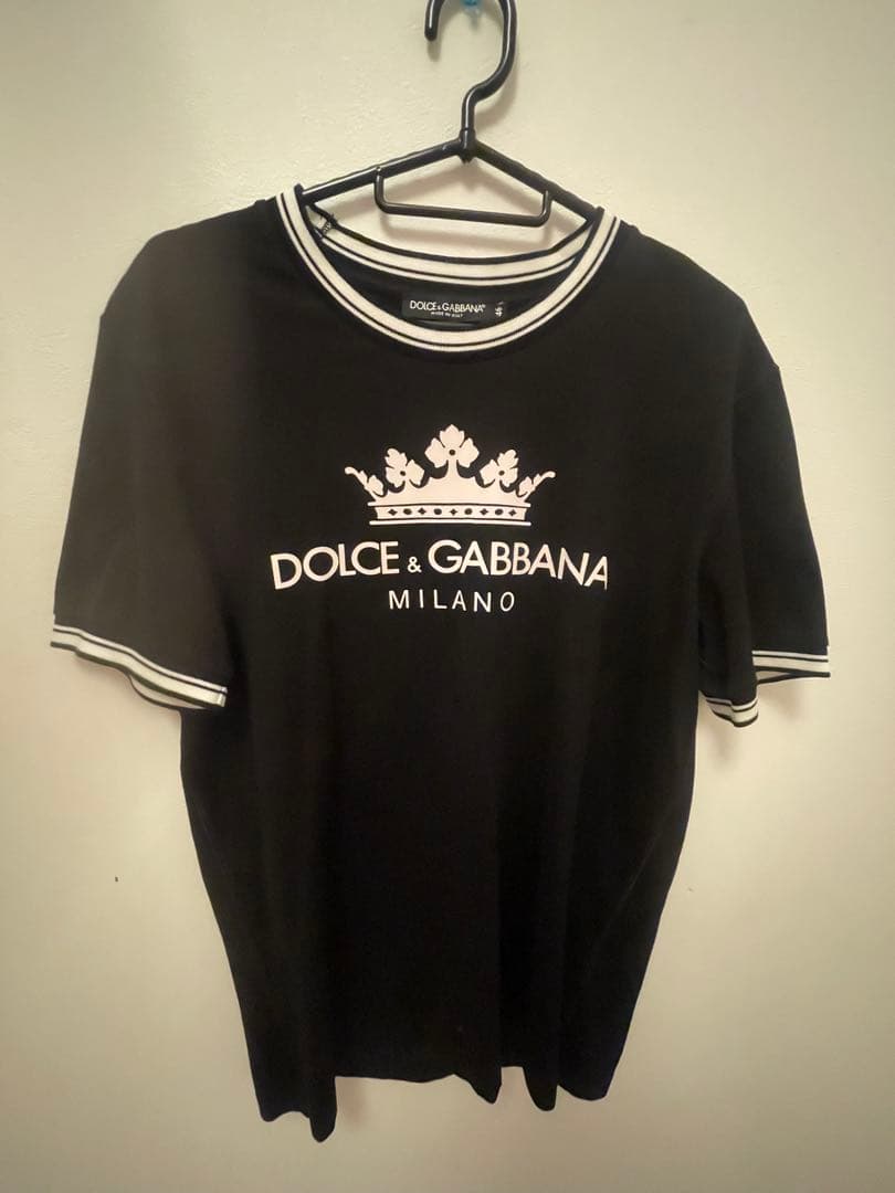 Dolce & Gabbana ブラック Tシャツ 46