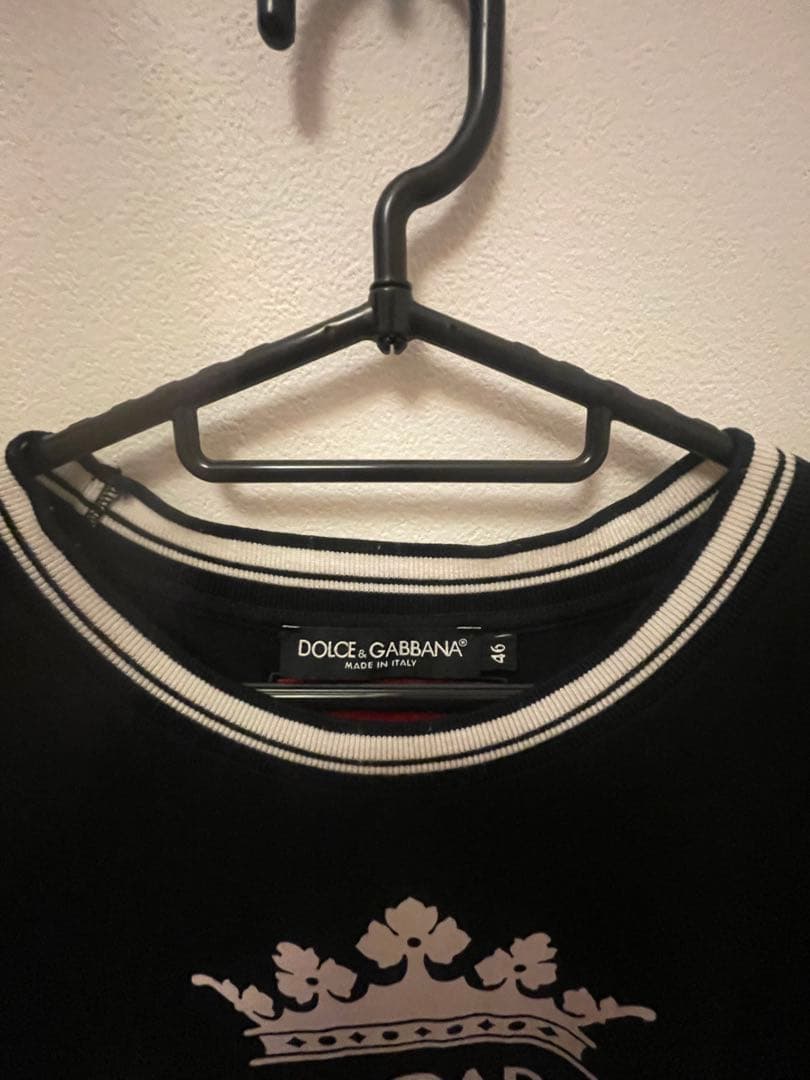 Dolce & Gabbana ブラック Tシャツ 46