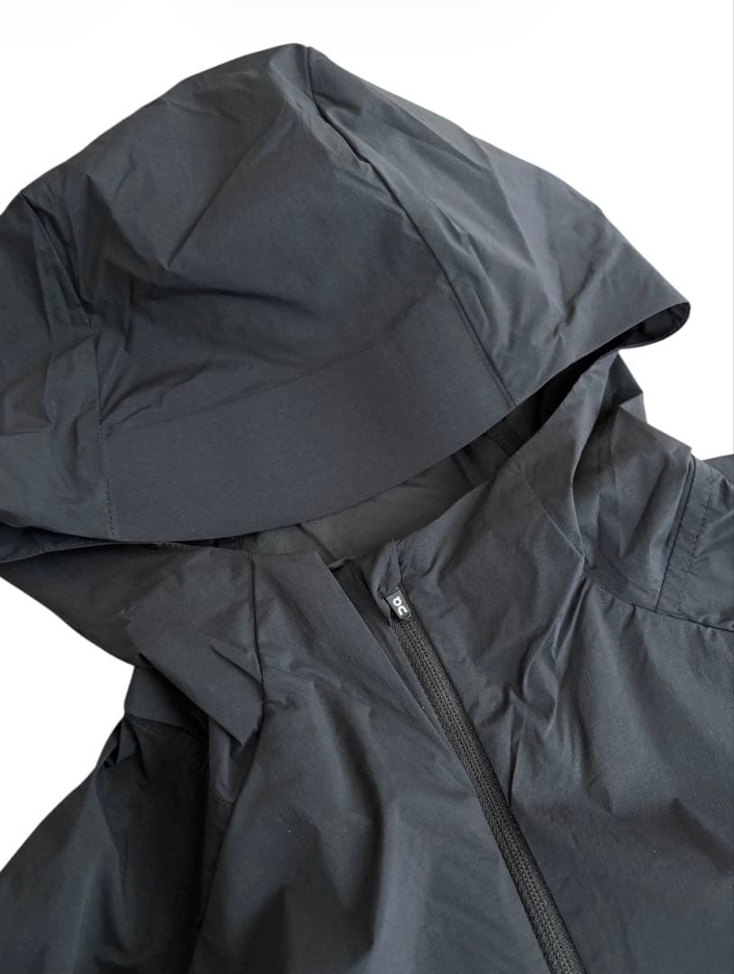 未使用級On Core Jacket ブラック S 撥水 パッカブル ジャケット