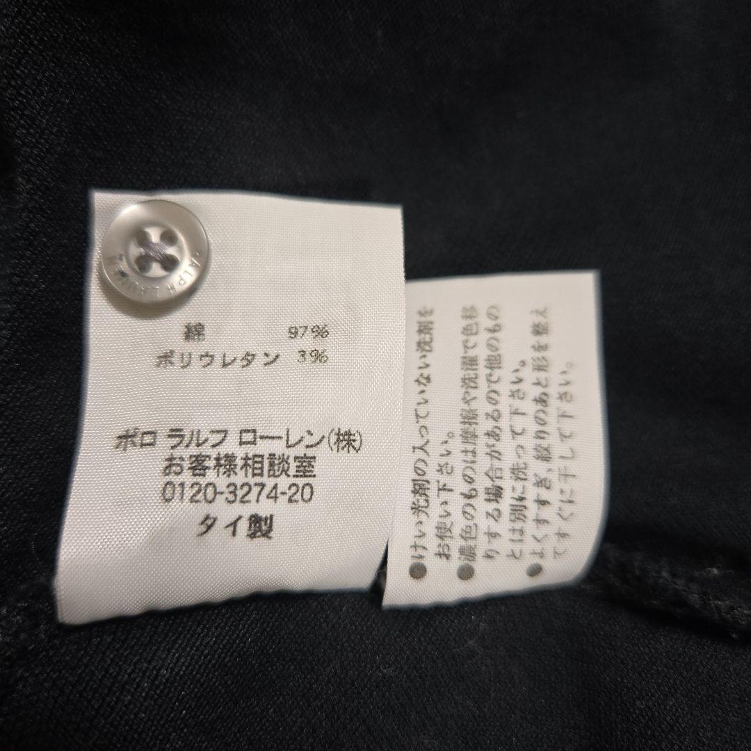 y2k ラルフローレン 半袖 ポロシャツ ビッグポニー ナンバリング 刺繍 L