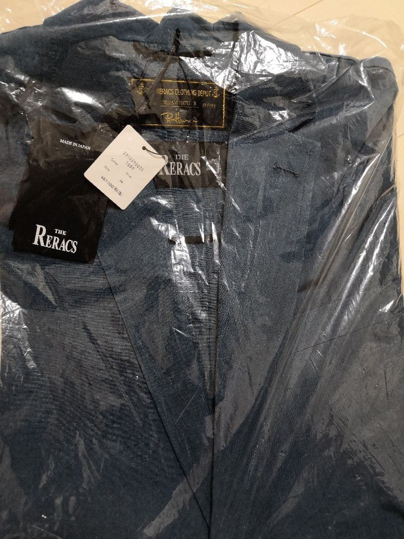 the reracs　シルク　ステンカラーコート