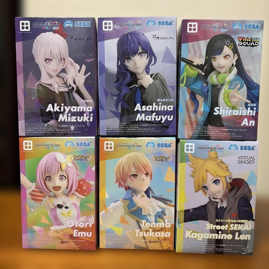 プロジェクトセカイ Desktop×Decorate フィギュア まとめ売り