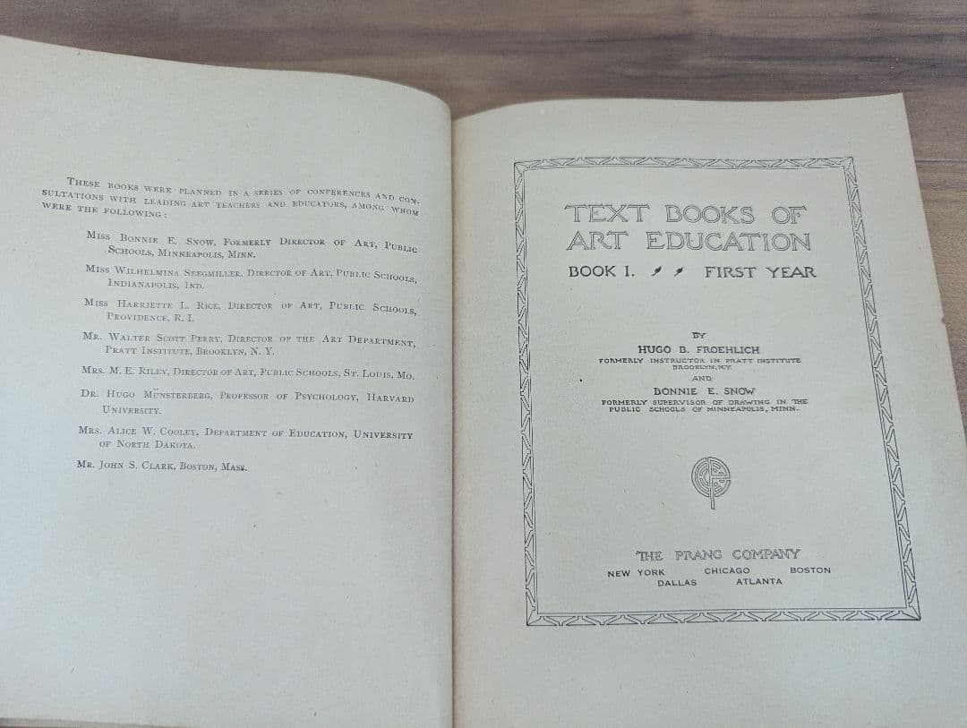 Book1 Text Books of Art Education 美術教育古書