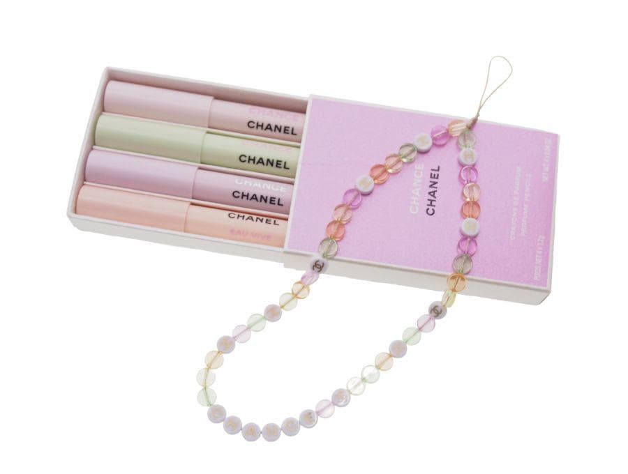 シャネル ノベルティ チャンスストラップ 4色ビーズ イベント限定 CHANEL