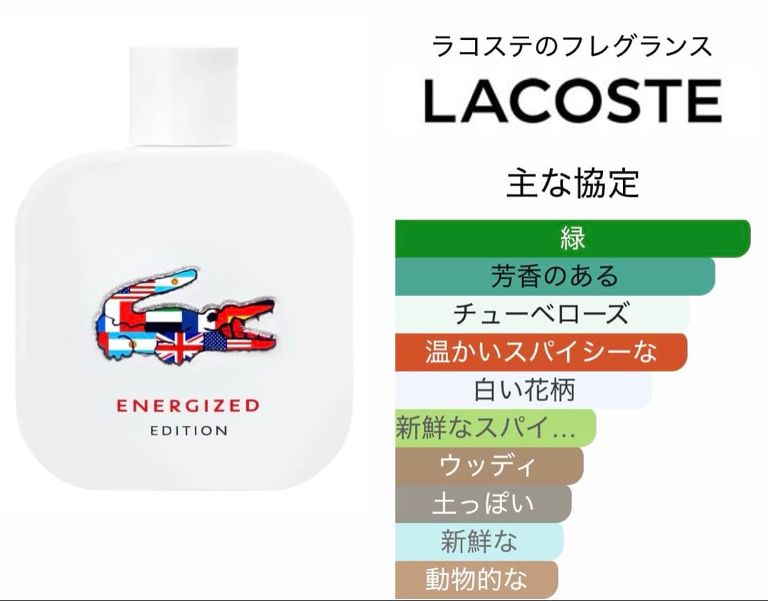 未使用 LACOSTE オーデラコステ L.12.12 EDT100ml