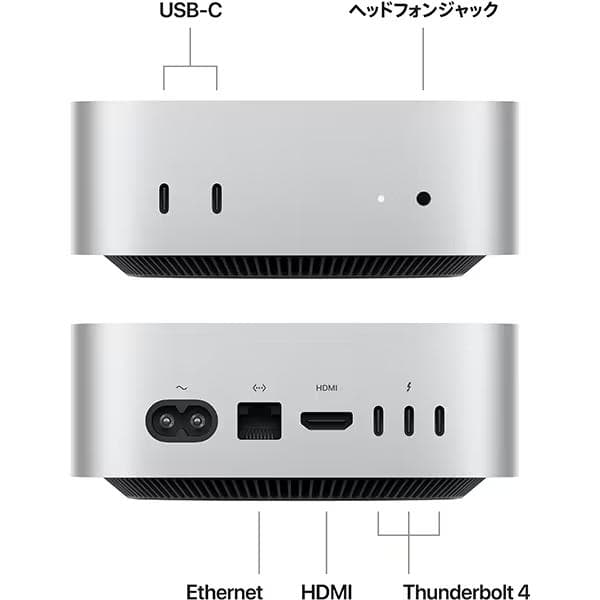 【即購入OK】Apple Mac mini M4チップ 16GB 256GB