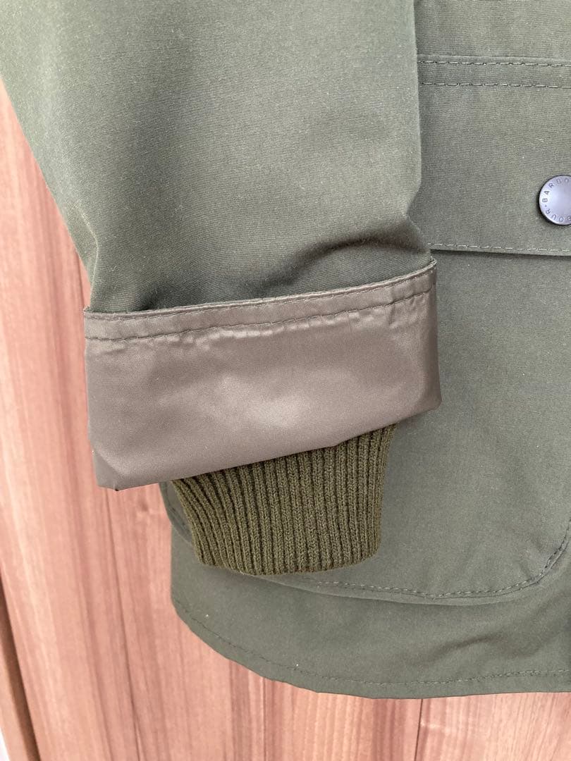 Barbour ビデイルSLノンオイル　サイズ38 グリーン　ライナーベスト付き