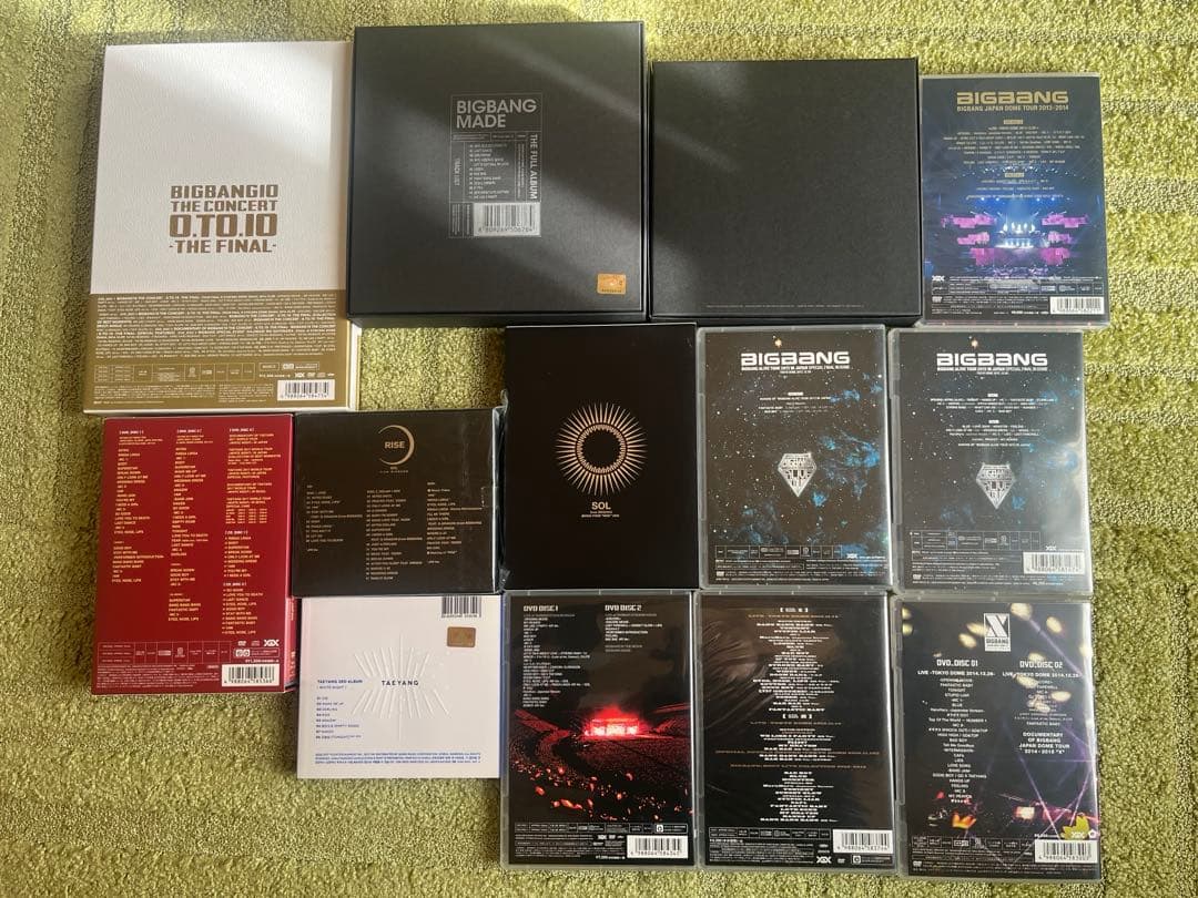 BIGBANG DVD CD コレクション 13点セットまとめ売り おまけ付き