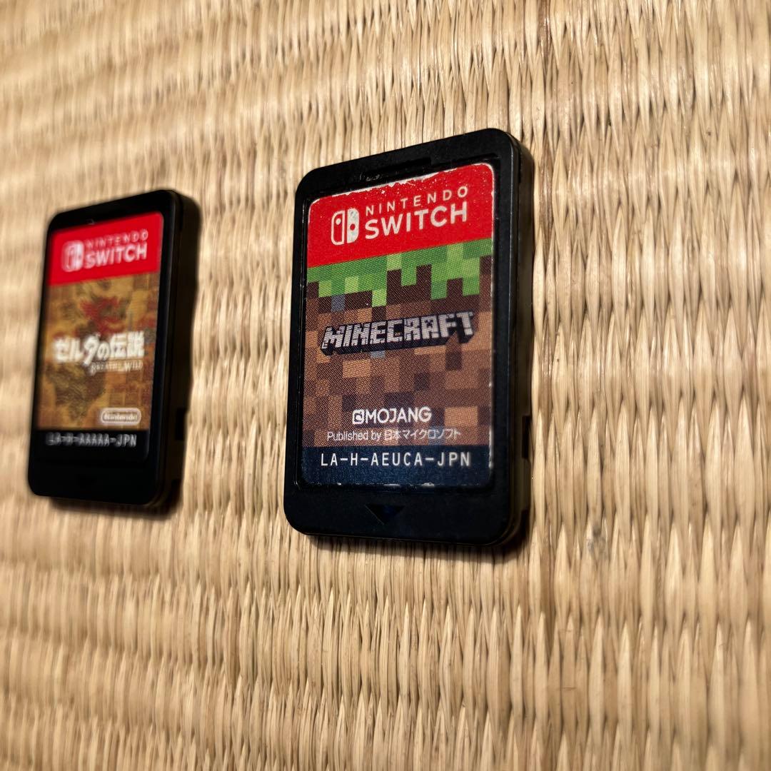 Switch ゼルダの伝説 ブレスオブザワイルド Switch マインクラフト