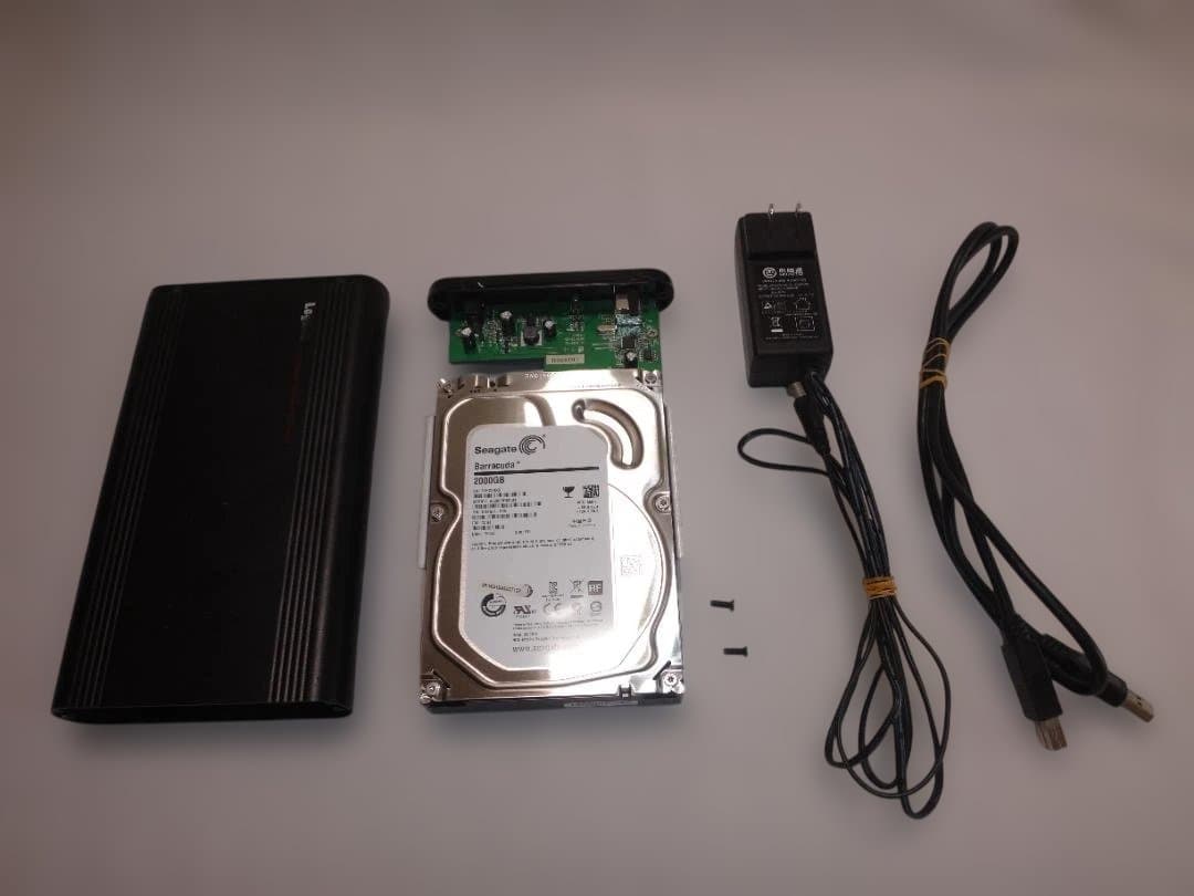 合計11.5TB 2.5インチHDD 4TB 3TB 2TB 0.5TB