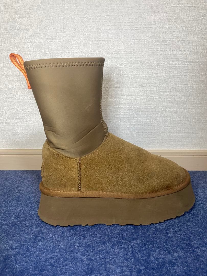【美品】UGG 厚底 ムートンブーツ クラシック ディッパー 24cm