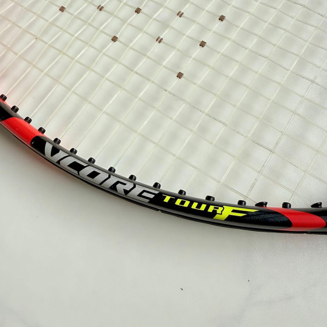 美品 YONEX VCORE Tour F 93 G3 テニスラケット 赤黒
