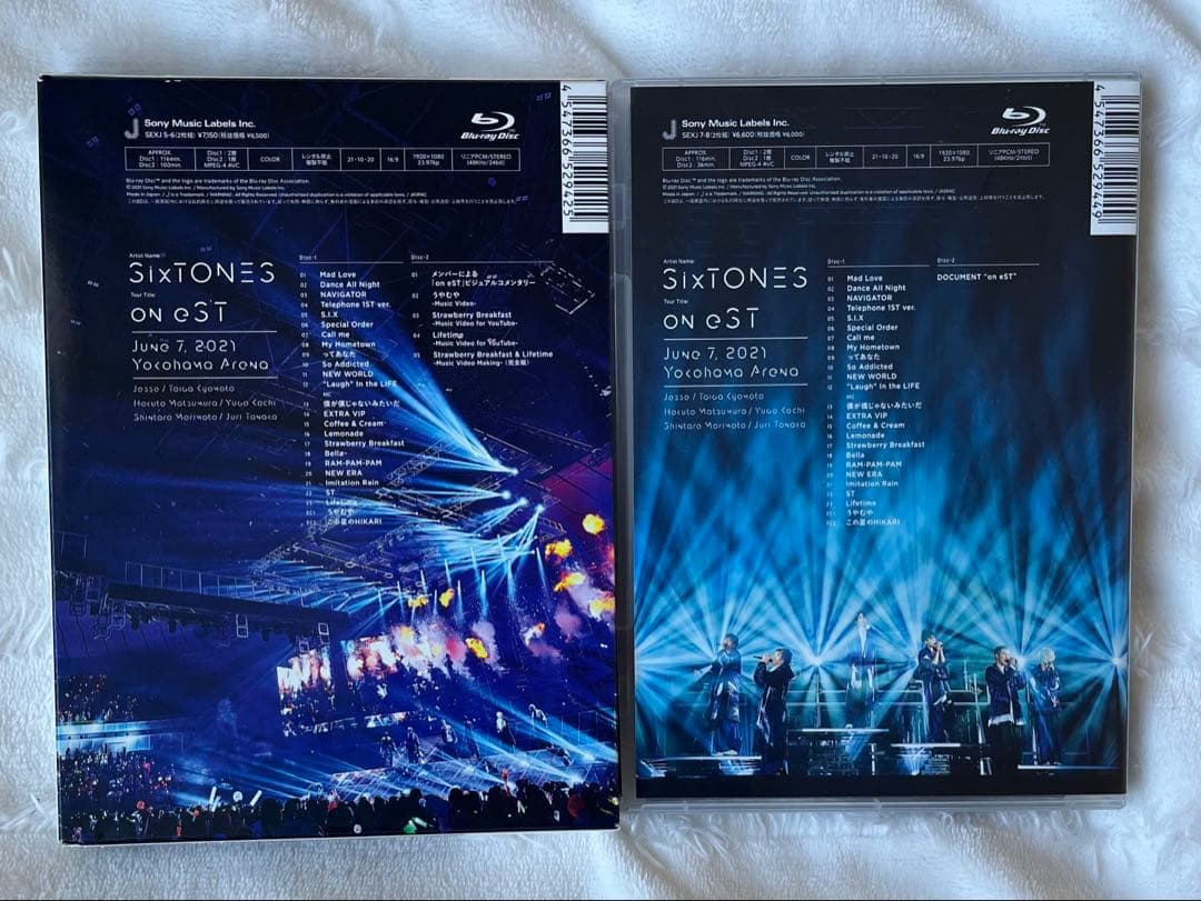 SixTONES LIVE DVD まとめ売り