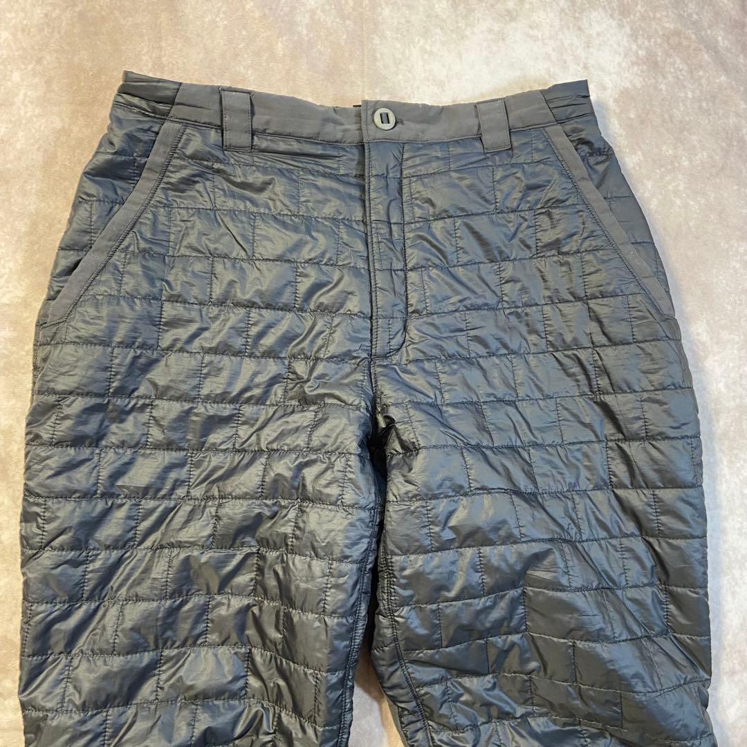 Patagonia ナノパフパンツ グレー ダウンパンツ 希少サイズXL 廃盤品