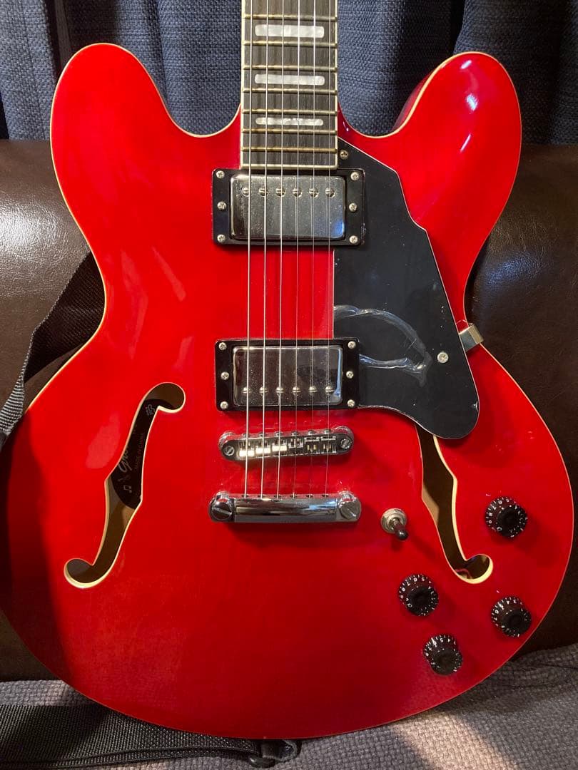 ギター GROTE Jazz Electric Guitar Semi-Hollow