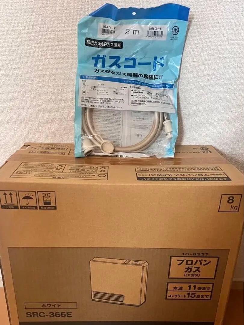 【新品】Rinnai SRC-365E ガスファンヒーター