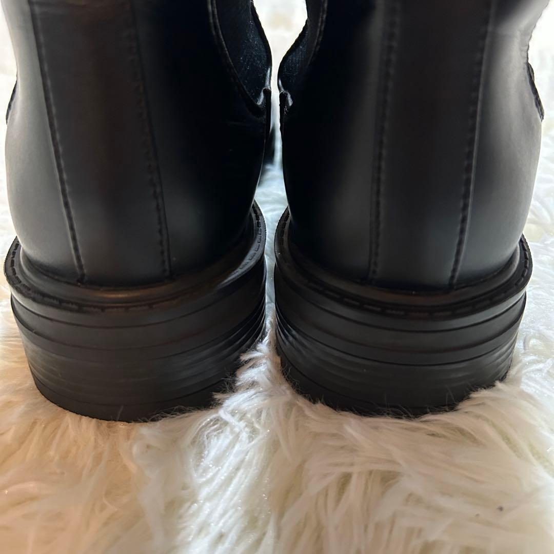 美品✨ LE TALON GRISE チェルシーブーツ サイドゴアブーツ 黒 M