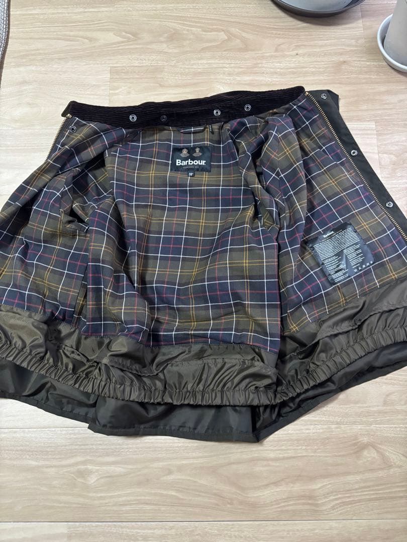 Barbour バブアー Transportトランスポート オリーブ サイズ38