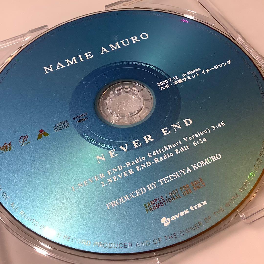 安室奈美恵 希少 Never end プロモCD 入手困惑 プレミアムCD