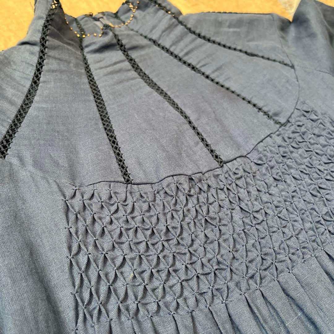 KAPITAL リネンスモッグハイネックオペラワンピース size0