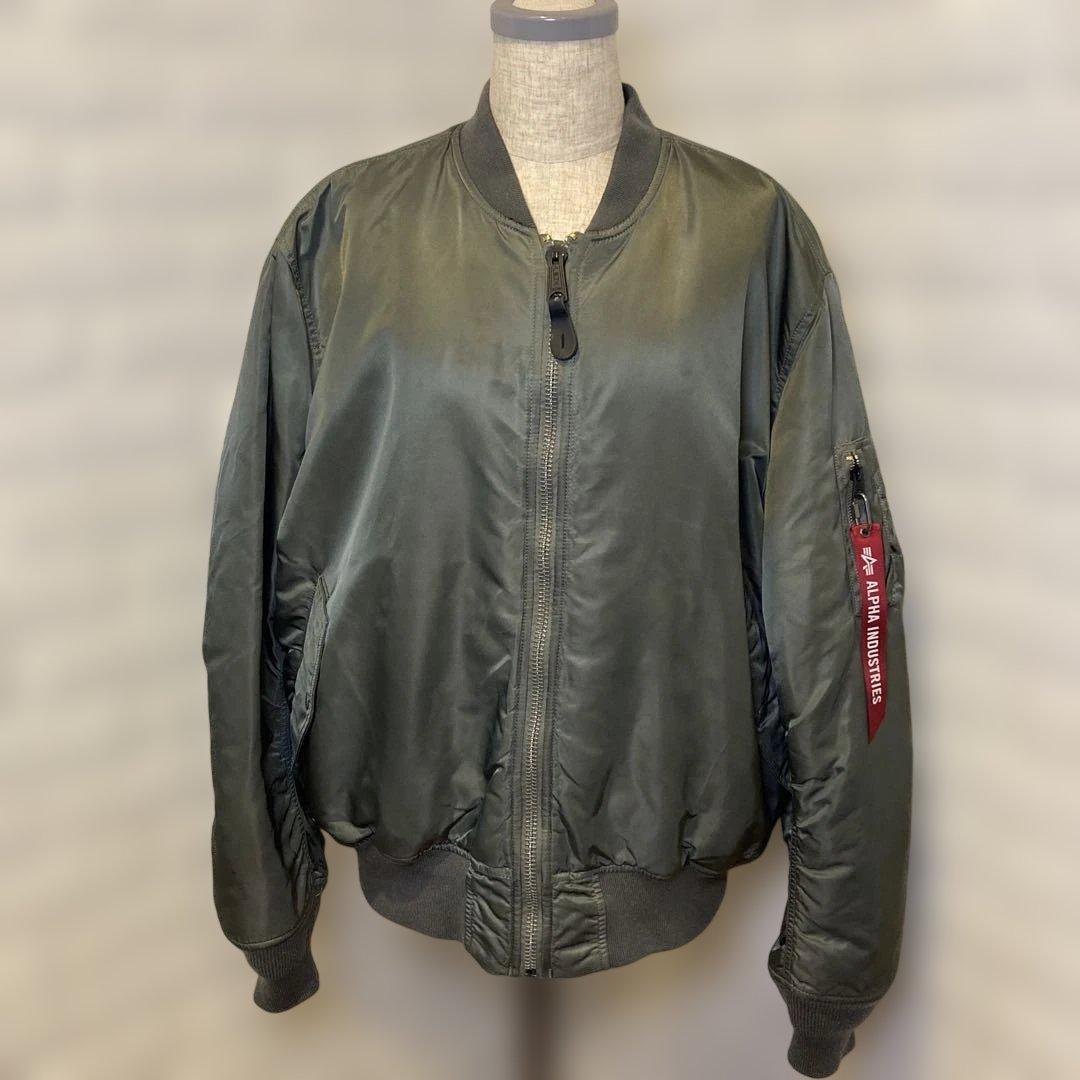 ゴ*シ様 美品　ALPHA INDUSTRIES MA-1ジャケット 　XLサイ