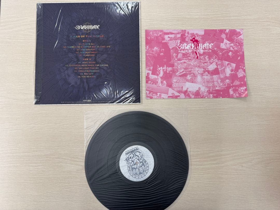 BRAHMAN A MAN OF THE WORLD レコード