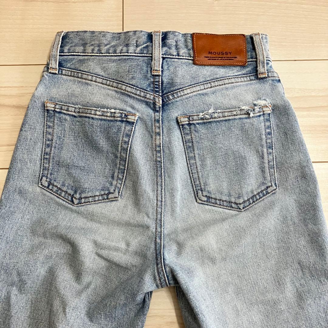 MOUSSY マウジー MVSフレアデニム 赤耳 W24 y2k 平成ギャル