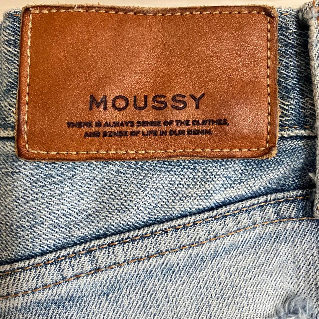 MOUSSY マウジー MVSフレアデニム 赤耳 W24 y2k 平成ギャル