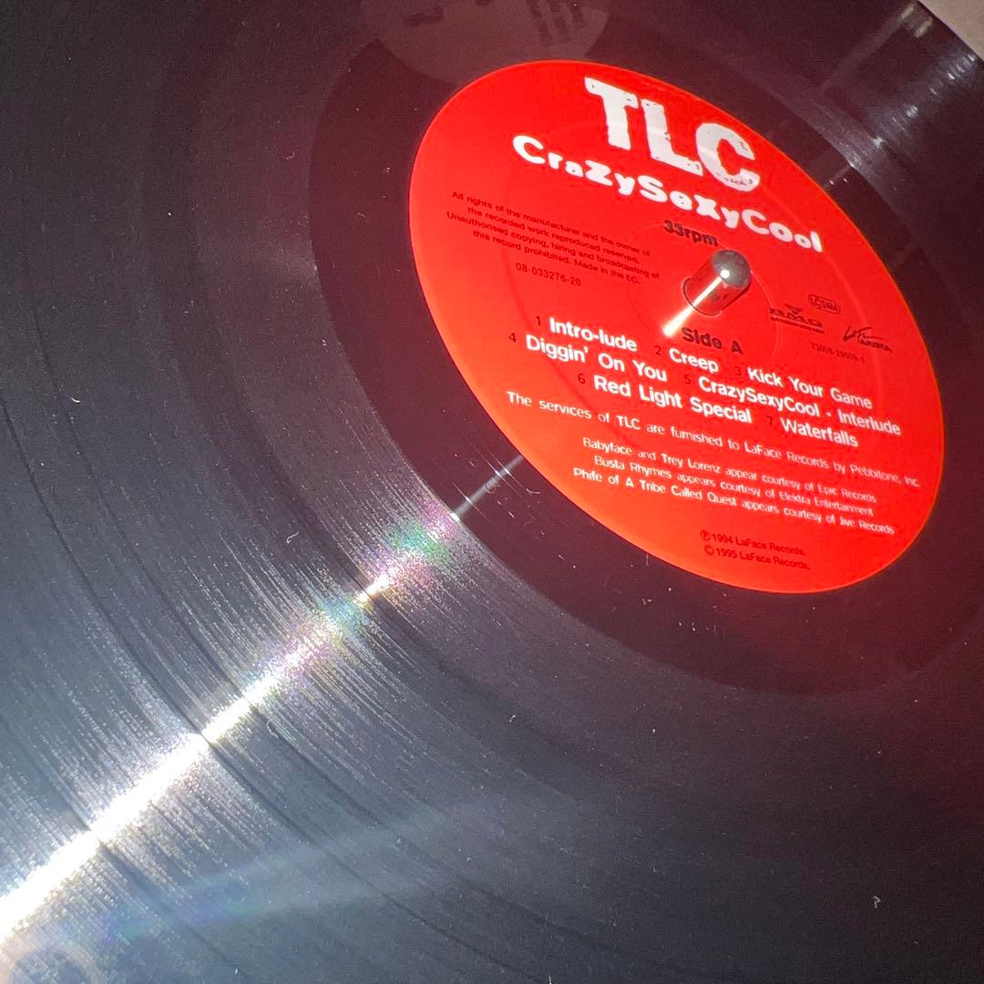 洋楽 TLC EU org crazy sexy cool LP