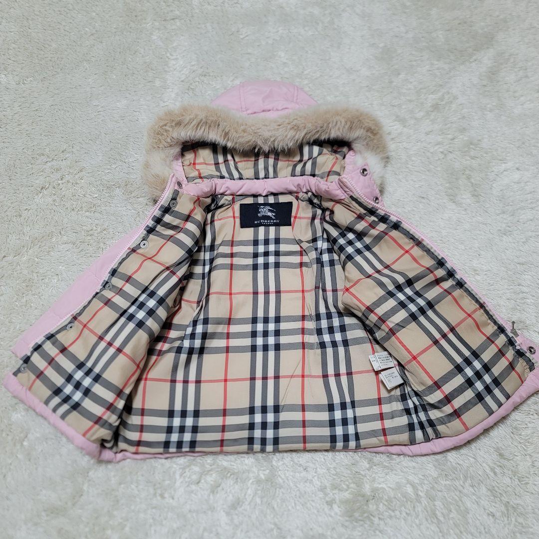 BURBERRY LONDON バーバリー アウター ジャケット ピンク80cm