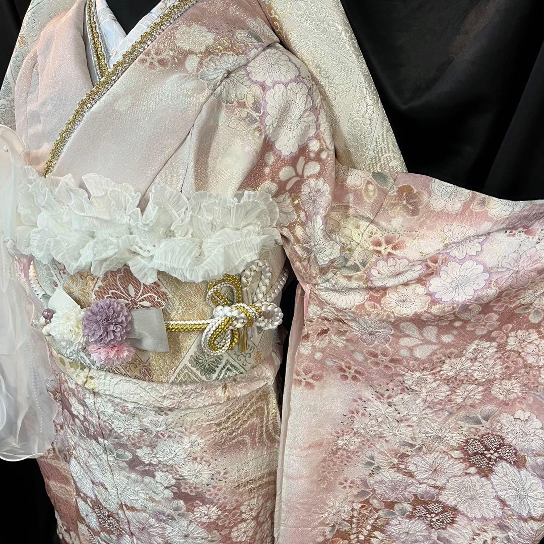 ◾️振袖フルセット■辻が花■花絞り■関芳■新品オーダー■正絹■成人式振り袖