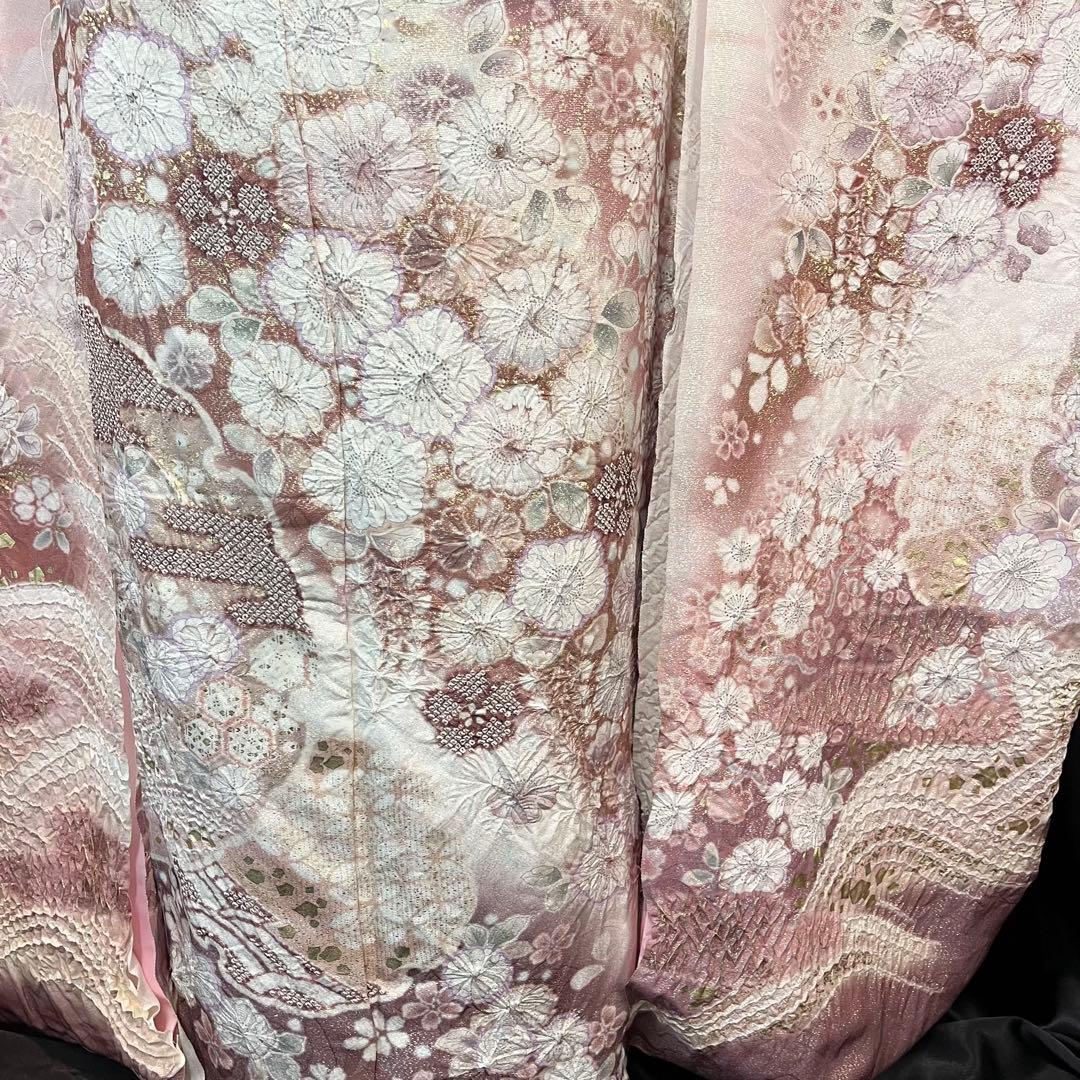 ◾️振袖フルセット■辻が花■花絞り■関芳■新品オーダー■正絹■成人式振り袖